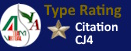 AWARD  PER AVER CONSEGUITO IL TYPE RATING SU CJ4