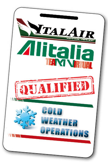 Qualifica ad operare in cold weather operation dopo aver seguito con successo il training